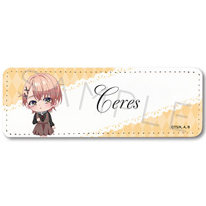 TVアニメ『豚のレバーは加熱しろ』レザーバッジ(ロング) C(セレス)