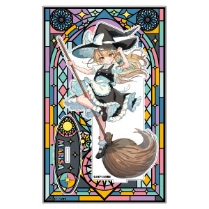 東方Project ステンドグラス BIG アクリルスタンド 4種セット 01 東方Project ステンドグラス BIG アクリルスタンド 十六夜 咲夜