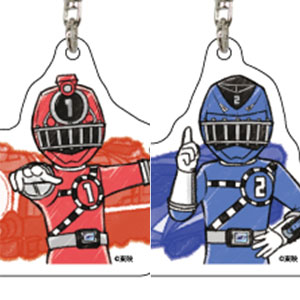 トッキュウジャー　アクリルカード&アクリルキーホルダー Amazon.co.jp: 烈車戦隊トッキュウジャー 01 [グラフアート