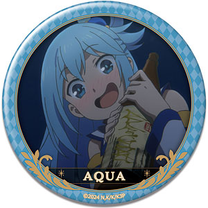 この素晴らしい世界に祝福を！3 缶バッジ デザイン03(アクア/B)（再販