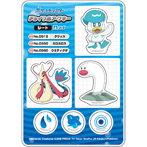ポケットモンスター チョイつめアクキー シート みず(1)