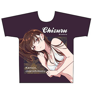 彼女、お借りします第3期 フルグラフィックTシャツ 水原千鶴 M