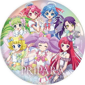 プリパラ　アドアーズ限定　缶バッジ　真中らぁら　ファルル　他　10枚セット 全種セット】「プリパラ」トレーディンググリッター缶バッジ（全