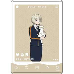 キャラクリアケース「ワールドトリガー」35/ヒュース 猫ver.第4