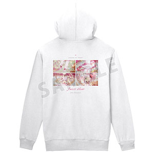 TVアニメ「しゅごキャラ！」 アミュレットハート アンロック場面写バックプリントジップパーカー メンズ S