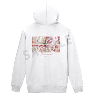 TVアニメ「しゅごキャラ！」 アミュレットハート アンロック場面写バックプリントジップパーカー レディース XXL