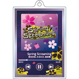アイドルマスター シンデレラガールズ ナウプレ♪ アクリルキーホルダー Spring Screaming