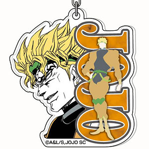 ジョジョの奇妙な冒険　ピタパタポップ　アクリルキーホルダー　空条承太郎　DIO ジョジョの奇妙な冒険 ピタパタポップ アクリルキーホルダー 空