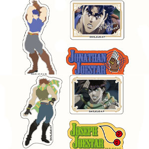 デバイスステッカー ジョジョの奇妙な冒険 ファントムブラッド / 戦闘潮流 彩色影絵 10パック入りBOX
