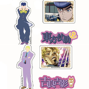 デバイスステッカー ジョジョの奇妙な冒険 ダイヤモンドは砕けない 彩色影絵 10パック入りBOX