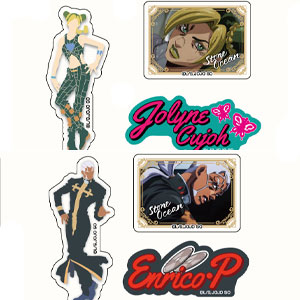 デバイスステッカー ジョジョの奇妙な冒険 ストーンオーシャン 彩色影絵 10パック入りBOX
