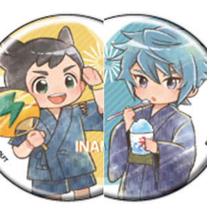新発売】 イナズマイレブン ドでか缶バッジ 源田幸次郎 見返す