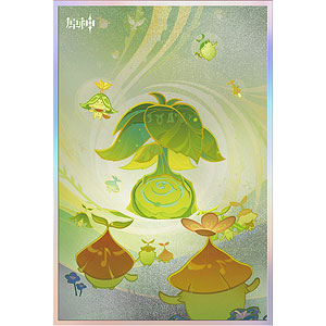 原神 七聖召喚大会シリーズ 色紙 大夢のメロディー