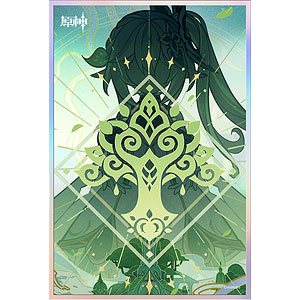 原神 七聖召喚大会シリーズ 色紙 草と知恵