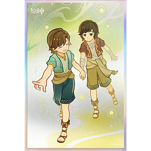 原神 七聖召喚大会シリーズ 色紙 永遠なる友情