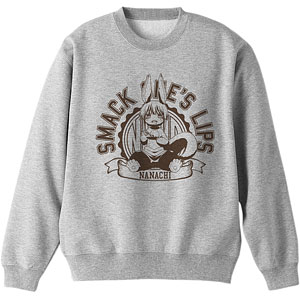 メイドインアビス 烈日の黄金郷 ナナチ モグモグ トレーナー/MIX GRAY-XXL
