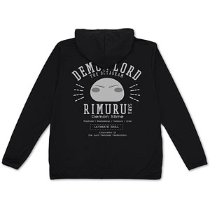 転生したらスライムだった件 リムル様カレッジ 薄手ドライパーカー/BLACK-L