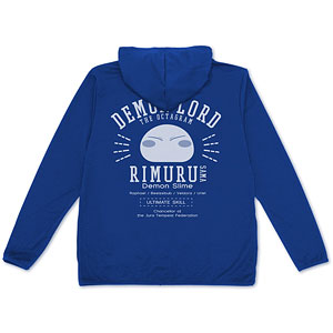 転生したらスライムだった件 リムル様カレッジ 薄手ドライパーカー/ROYAL BLUE-L