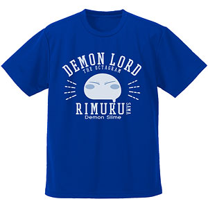 転生したらスライムだった件 リムル様カレッジ ドライTシャツ/BLUE-M