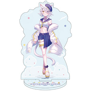 アクリルスタンド「にゃんたじあ！」05/若魔白ソーダ 2024誕生日ver.(公式イラスト)