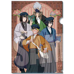 NARUTO-ナルト- 疾風伝 クリアファイル A 書生風ver.