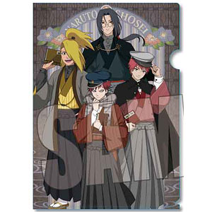 NARUTO-ナルト- 疾風伝 クリアファイル B 書生風ver.
