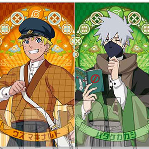 NARUTO-ナルト- 疾風伝 らくピタポスター デイダラ＆サソリ 書生