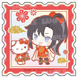 魔道祖師 MDZS サンリオ 切手風オーロラアクリルカード コンプリート 大河幻想ラジオドラマ「魔道祖師」×サンリオ 切手風オーロラアクリル