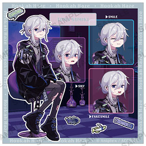 炭木トオル グリッター缶バッジ フーカーヘイズ Hookah Haze Hookah Haze グリッター缶バッジ／炭木トオル: キャラグッズ