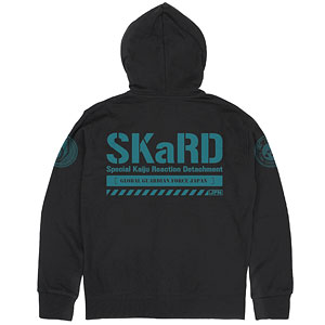 ウルトラマンブレーザー SKaRD ジップパーカー/BLACK-XL