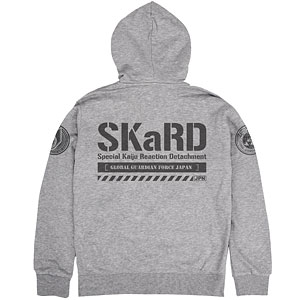 ウルトラマンブレーザー SKaRD ジップパーカー/MIX GRAY-L