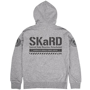ウルトラマンブレーザー SKaRD ジップパーカー/MIX GRAY-XXL