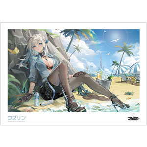Tower of Fantasy(幻塔) ロズリン キャラクタービジュアル A3マット加工ポスター