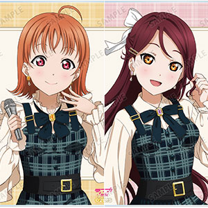 ラブライブ！サンシャイン！！ 描き下ろし チェックワンピース衣装ver. トレーディングアクリルカード 9個入りBOX