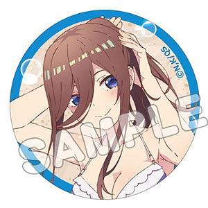 五等分の花嫁∽ 描き下ろし缶バッジ(水着) 中野五月[TBSグロウディア