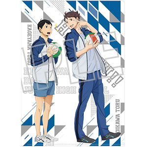 新品　ハイキュー　アニくじ　影山　及川　クリアファイルセット　希少　レア ハイキュー!! アニくじ クリアファイル2枚セット未開封 及川徹 影山