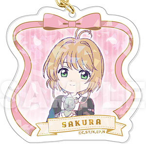 カードキャプターさくら クリアカード編 ホログラムアクリルキーホルダー 02木之本桜