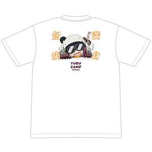 ゆるキャン△ SEASON3 満身創痍綾乃バックプリントTシャツ L[グルーヴ