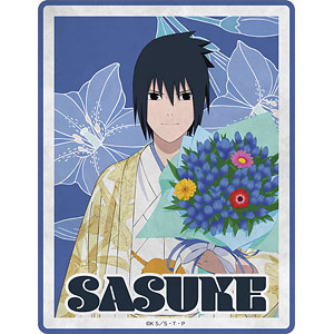 NARUTO-ナルト- 疾風伝 描き下ろし うちはサスケ トラベルステッカー 〈うちはサスケ バースデーver.〉