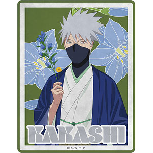 NARUTO-ナルト- 疾風伝 描き下ろし はたけカカシ トラベルステッカー 〈うちはサスケ バースデーver.〉