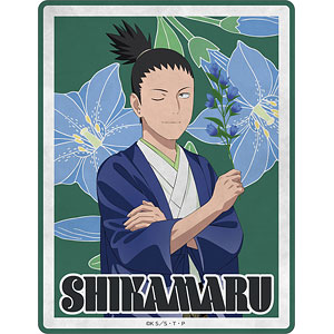 NARUTO-ナルト- 疾風伝 描き下ろし 奈良シカマル トラベルステッカー 〈うちはサスケ バースデーver.〉