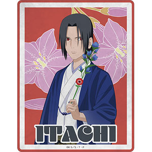 NARUTO-ナルト- 疾風伝 描き下ろし うちはイタチ トラベルステッカー 〈うちはサスケ バースデーver.〉