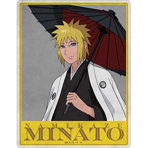 NARUTO-ナルト- 疾風伝 描き下ろしイラスト 波風ミナト 番傘和装ver. トラベルステッカー