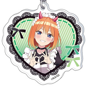 五等分の花嫁　中野四葉　小悪魔メイド　缶バッジ　アップ　30個 五等分の花嫁∽ - 描き下ろし 星空メイドver. トレーディング缶