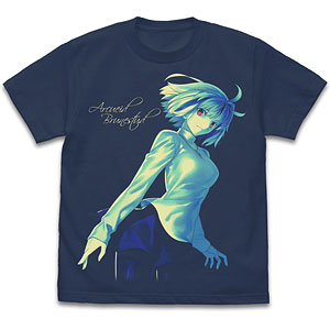 月姫 -A piece of blue glass moon- アルクェイド・ブリュンスタッド Tシャツ 月の記憶Ver./SLATE-XL