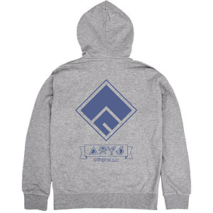 この素晴らしい世界に祝福を！3 アクシズ教 ジップパーカー Ver.2.0/MIX GRAY-XXL
