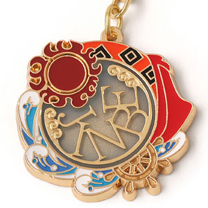 ONE PIECE シンボルモチーフキーホルダー ジンベエ