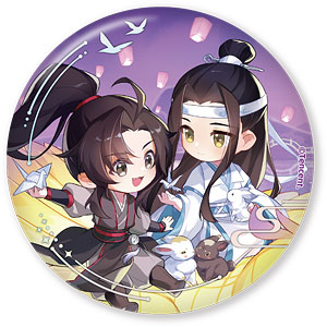 アニメ「魔道祖師」 紫陽花Ver. 缶バッジ[南漫社]《在庫切れ》