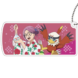 スライド式小物ケース「デジモンアドベンチャー02 THE BEGINNING」09/井ノ上京＆ホークモン 浴衣ver.(描き下ろしイラスト)