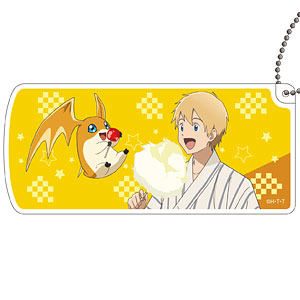 スライド式小物ケース「デジモンアドベンチャー02 THE BEGINNING」11/高石タケル＆パタモン 浴衣ver.(描き下ろしイラスト)